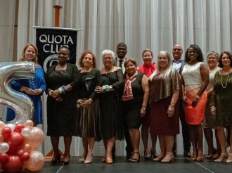 Quota International of Aruba a instala su di 36 directiva