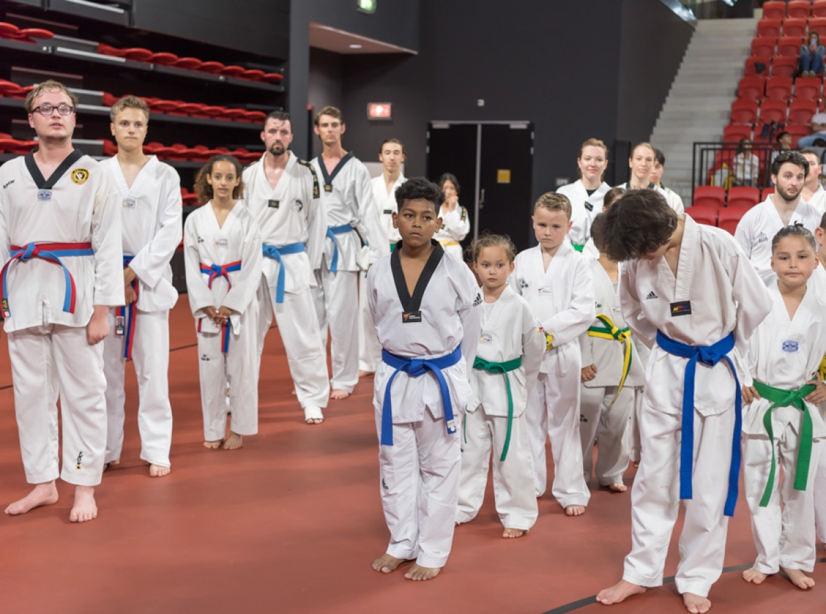 Ingomar Jacobs a participa na Taekwondodag na Hulanda