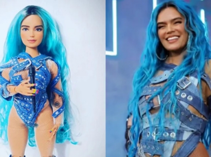 Na Colombia a traha un popchi hopi parecido na Karol G
