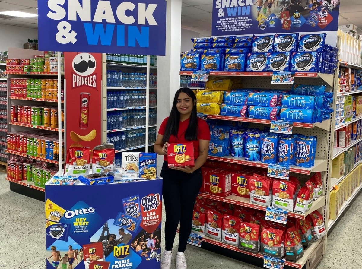 Gana e biahe di bo soño cu Oreo, Ritz y Chips Ahoy!