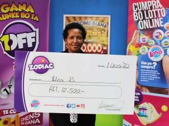 Elsa a gana 12.500 Florin cu wega di Zodiac