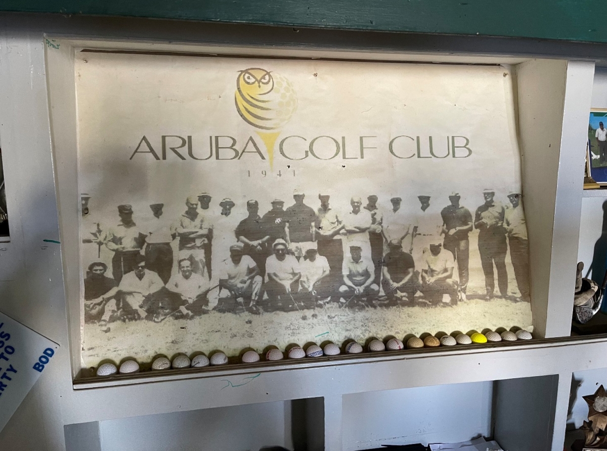 Aruba San Nicolas Golf Club ta un bunita proyecto y un tremendo oportunidad