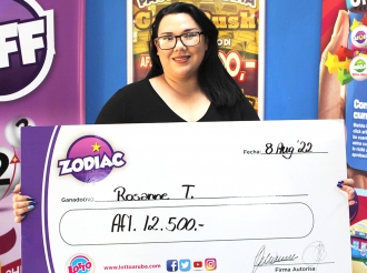 Rosanne a gana bon placa cu wega di Zodiac