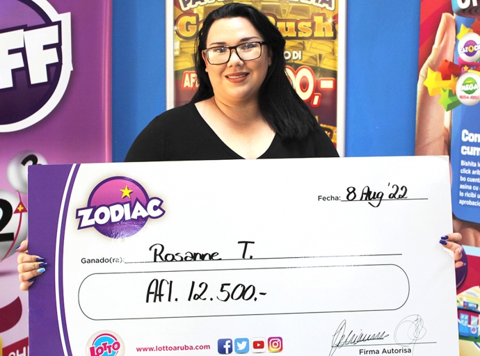 Rosanne a gana bon placa cu wega di Zodiac
