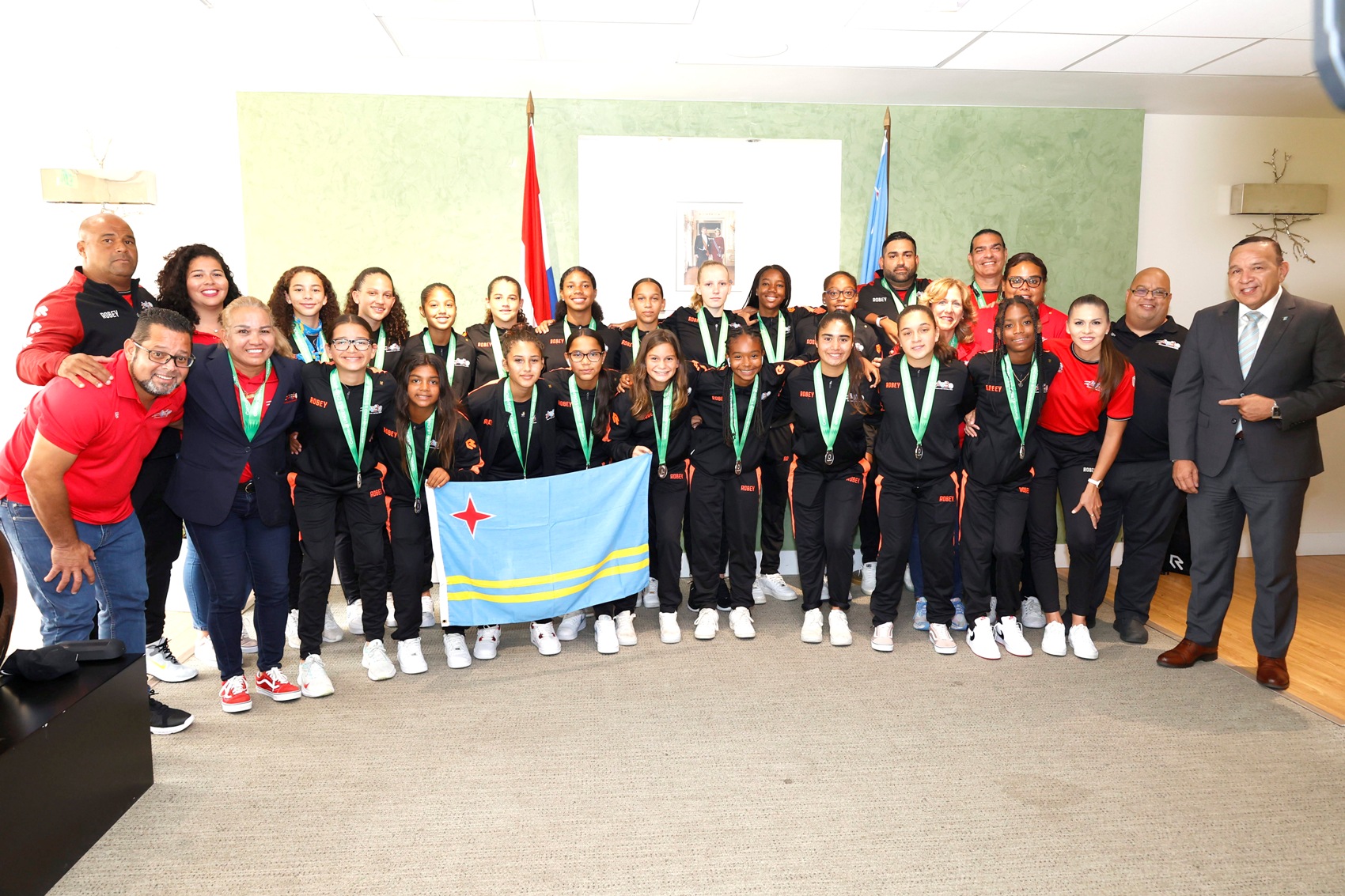 Hopi alegria na yegada di e seleccion nacional di Girls’ U15 Championship
