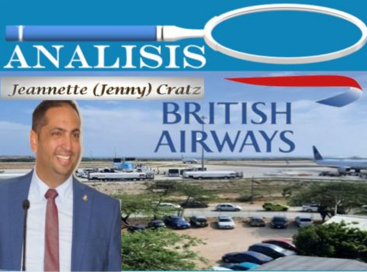 E importancia di buelonan British Airways pa Aruba