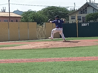 Michell Alvarez a tira 9 inning y a bati dos hit y Braves a gana Rockets 4-1