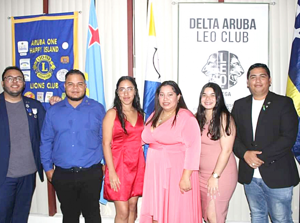 Delta Aruba Leo Club a huramenta y instala Directiva 2022-2023