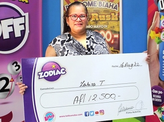 Zahira a gana bon placa cu wega di Zodiac