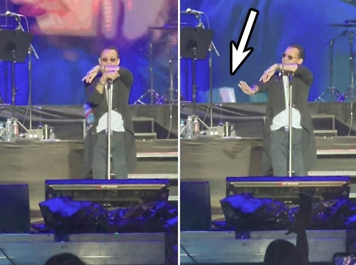 Marc Anthony a pidi aguardiente na Medellin y nan a zwaai y dal’e cu botter