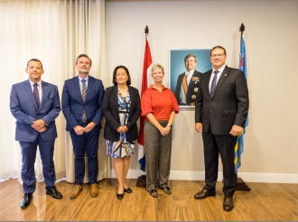 Ceremonia di huramentacion di Abogado-General y Fiscal