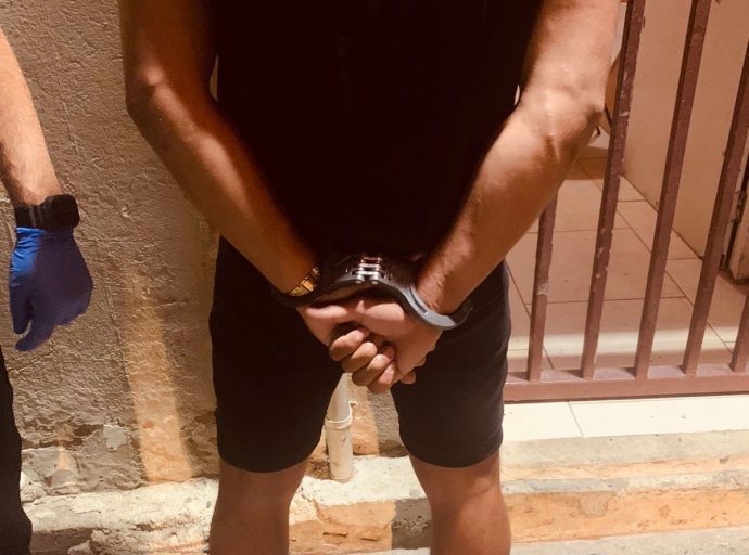 Arma di candela confisca y varios detencion rond di Aruba