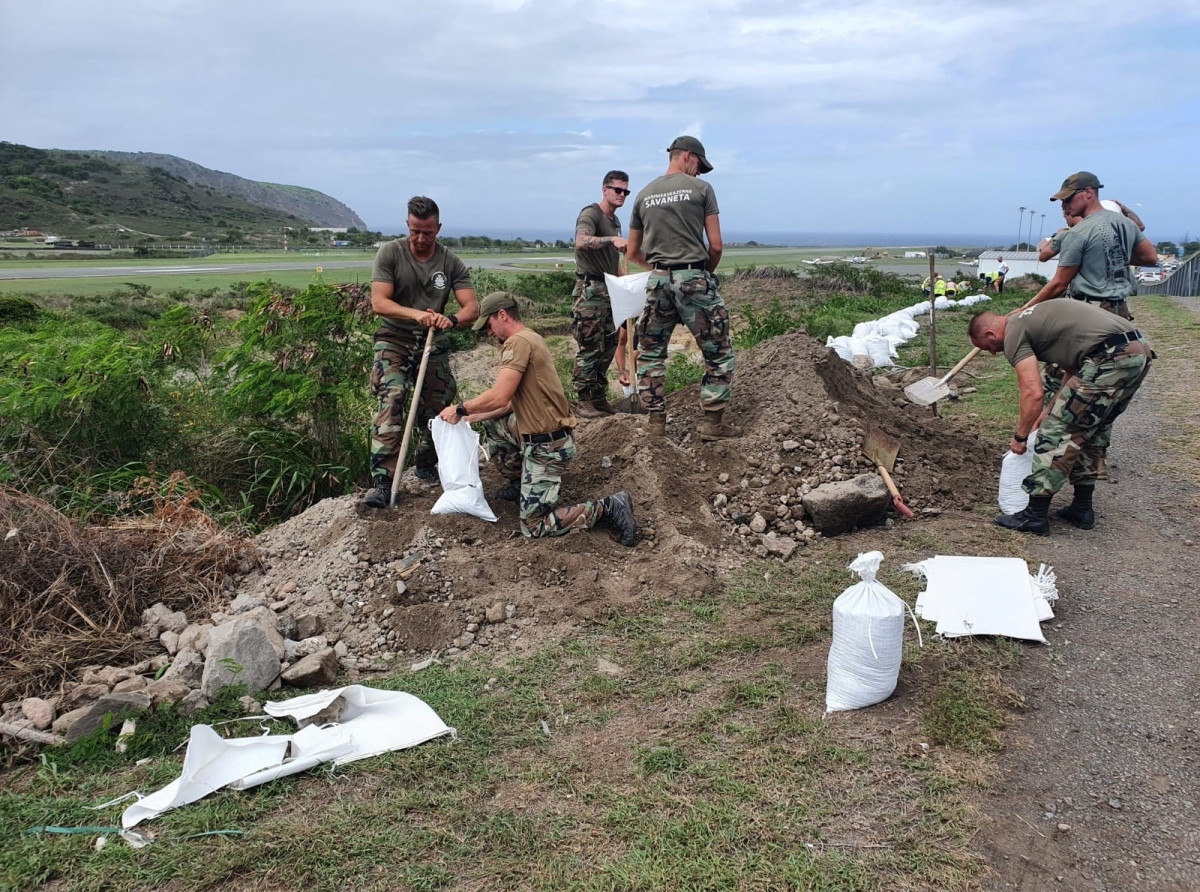 Saba y St. Eustatius a solicita Defensa sosten Militar relaciona cu pasada di Tormenta Fiona