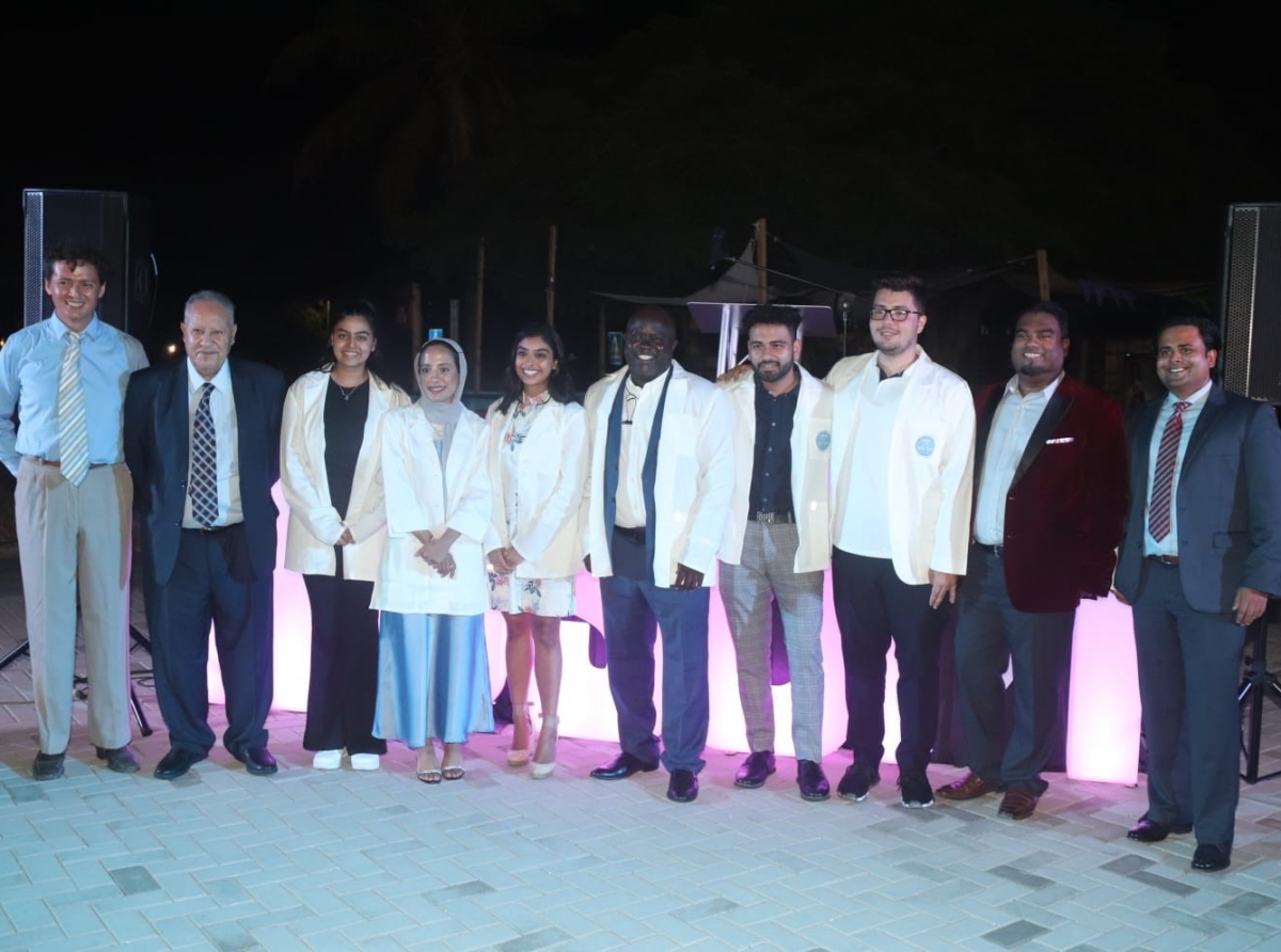 White Coat Ceremony di Nucleus University School of Medicine and Dentistry Aruba