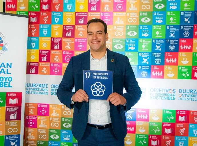 Aruba tambe a observa United Nations SDG Flag Day