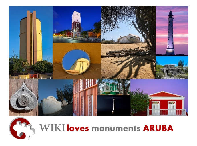 Participa cu bo mihor fotografia di un monumento di Aruba y gana mil florin