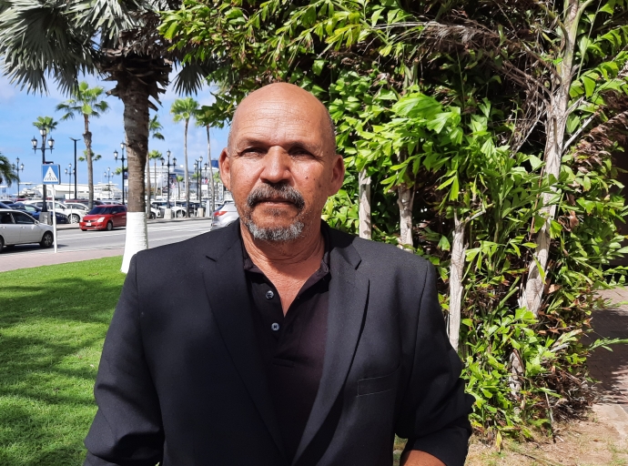 Hefe di Bureau Rampenbestrijding cu informacion tocante desaroyo di awacero na Aruba