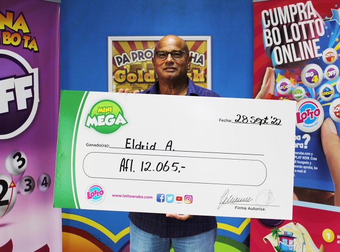Eldrid a gana segundo premio di Mini Mega