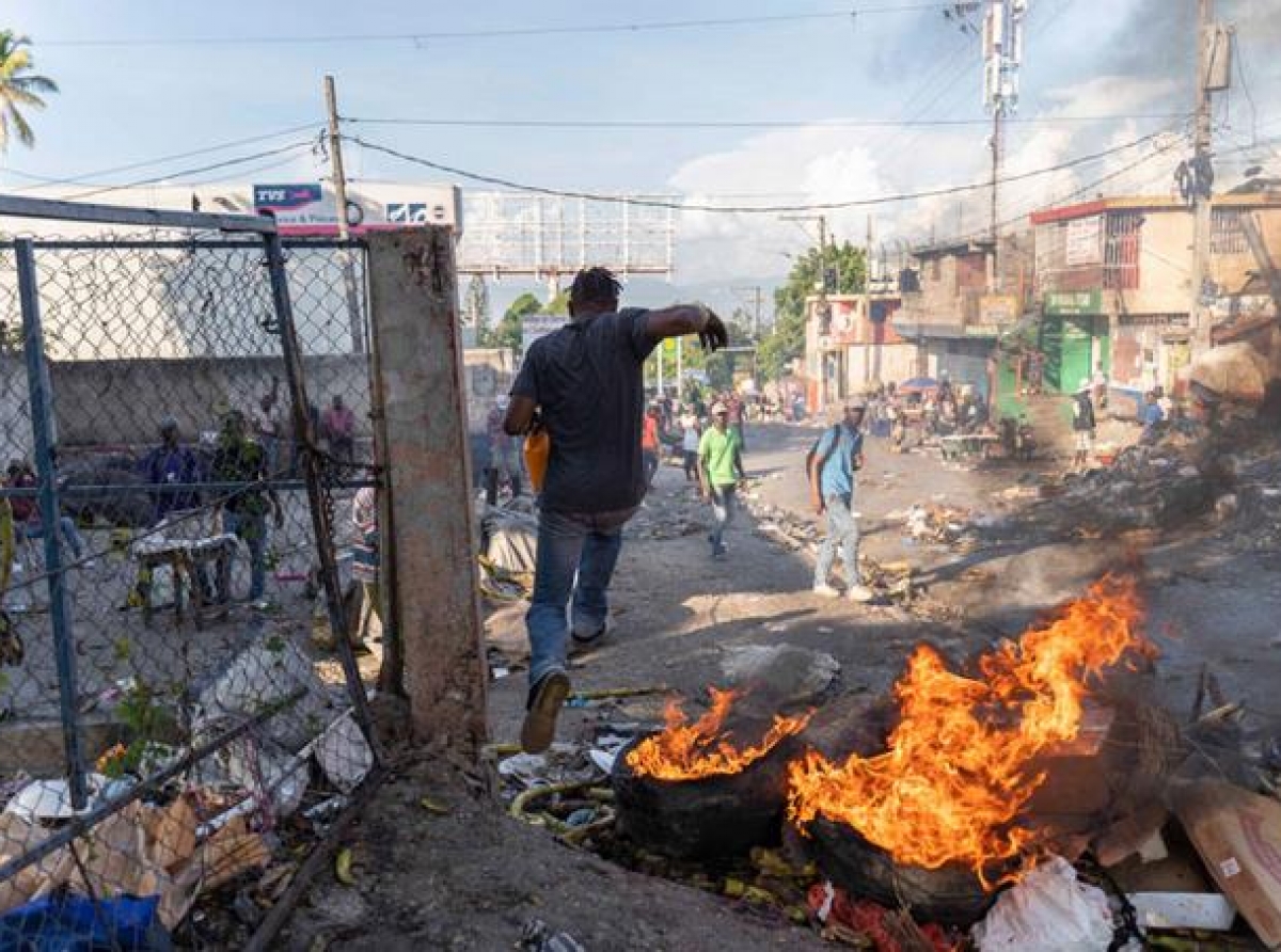 Grupo na Haiti awor a start cu protesta contra Merca   