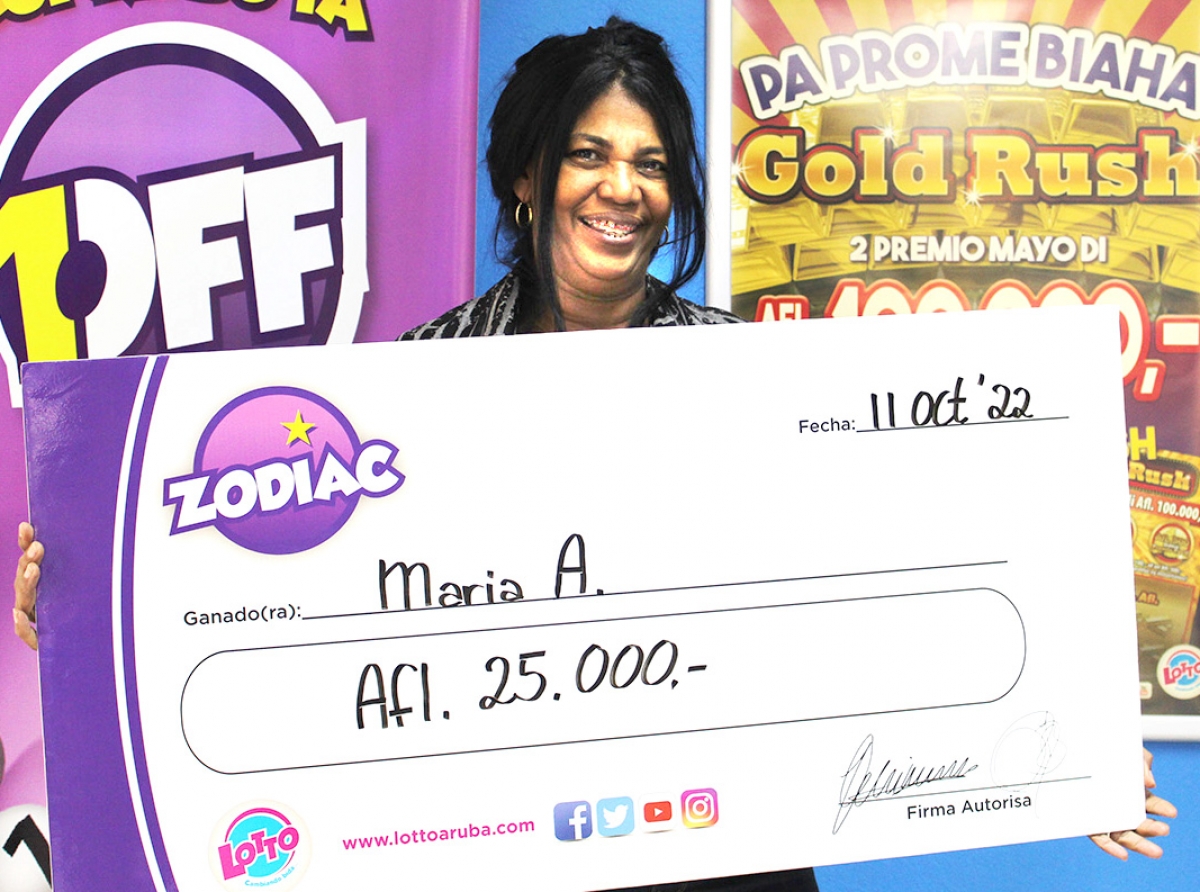 Maria a gana 25 mil cu wega di Zodiac