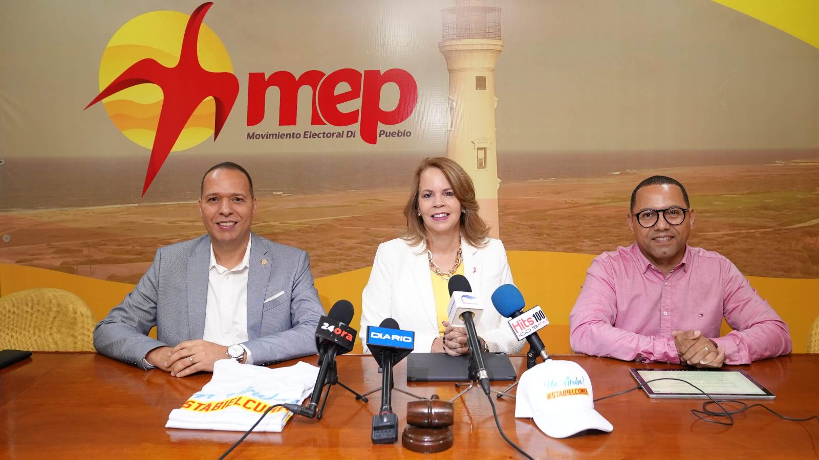 Partido Movimento Electoral di Pueblo cu invitacion na Aruba en general pa asisti na e gran evento: 'Un Aruba stabiel cu MEP'