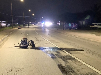 Accidente pisa na Tanki Leendert a cobra bida di Brian Hassell