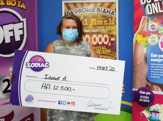 Idabell a gana bon placa cu wega di Zodiac