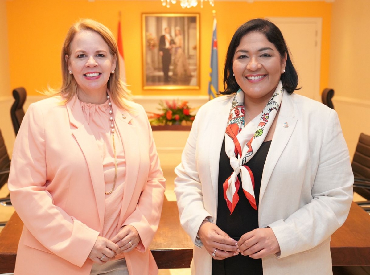Xiomara Maduro ta convenci cu Evelyn mester keda como lider di MEP y di pais Aruba