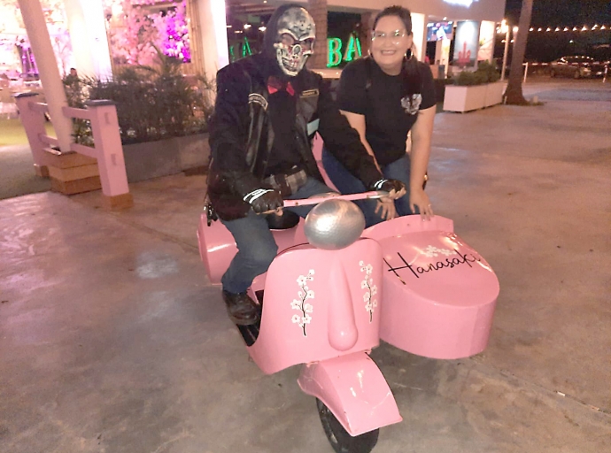 Asina Camacuri Harley Group a celebra Halloween na Olde Molen