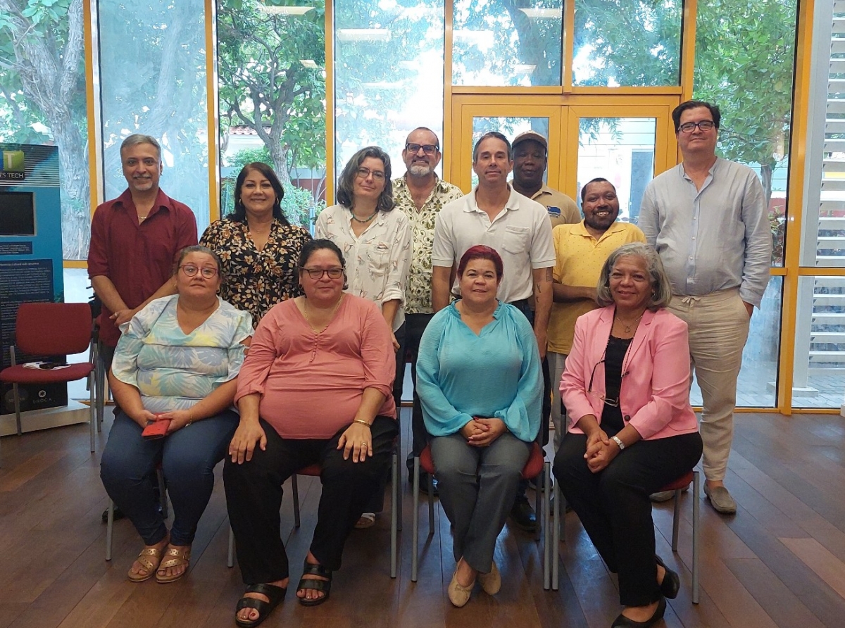 Entrenamento ‘Educa cu Cultura’ pa team di Museo Arqueologico