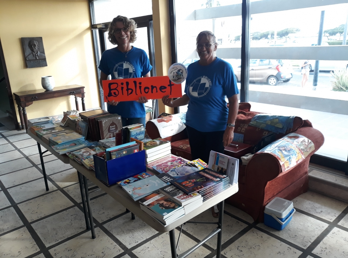 Biblionef tambe lo tey presente durante apertura di Festival di Buki