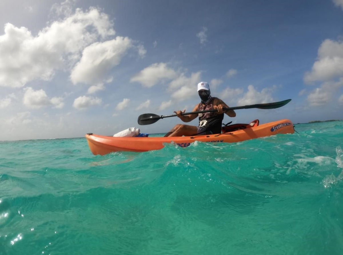 Prome competencia di kayak