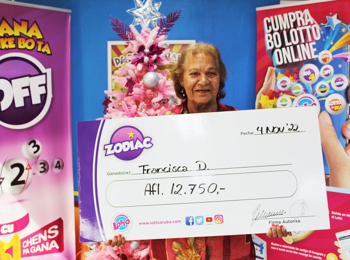 Francisca a gana bon placa cu wega di Zodiac