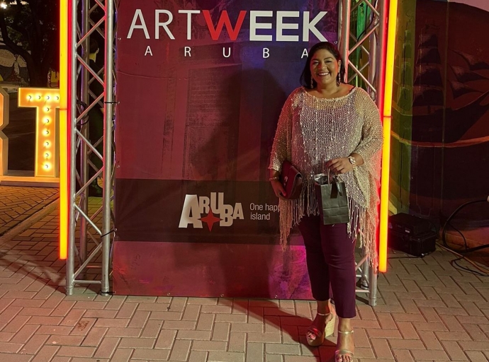 Minister Maduro tabata presente na Artfashion show 'Climate meets Fashion'