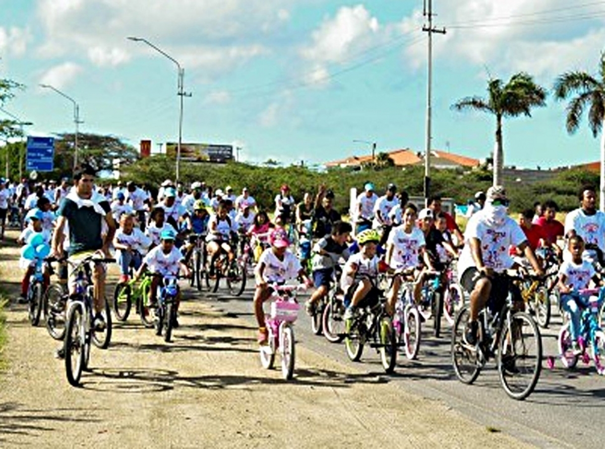 Biketour di Sport Centrum San Nicolas