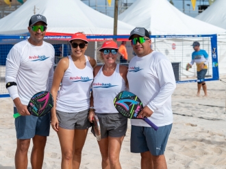 Aruba Bank a participa y aporta na Aruba Beach Tennis Open 2022