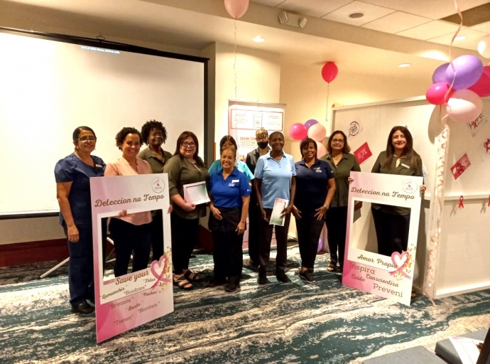 Stichting BOB y IBiSA cu actividad di conscientisacion na The Hilton Aruba Caribbean Resort & Casino