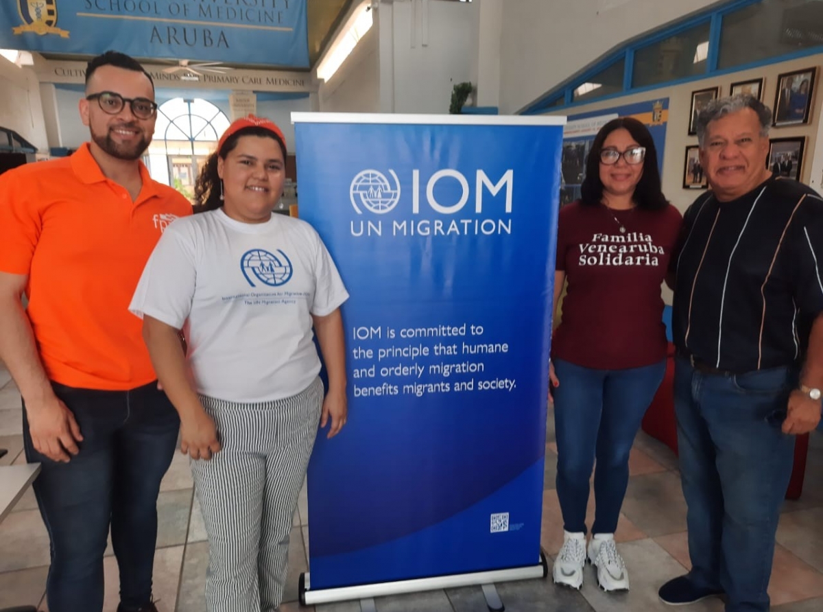 Organizacion IOM hunto cu Famia Planea, Aruba Solidario y Xavier University a organiza nan Feria di Salud