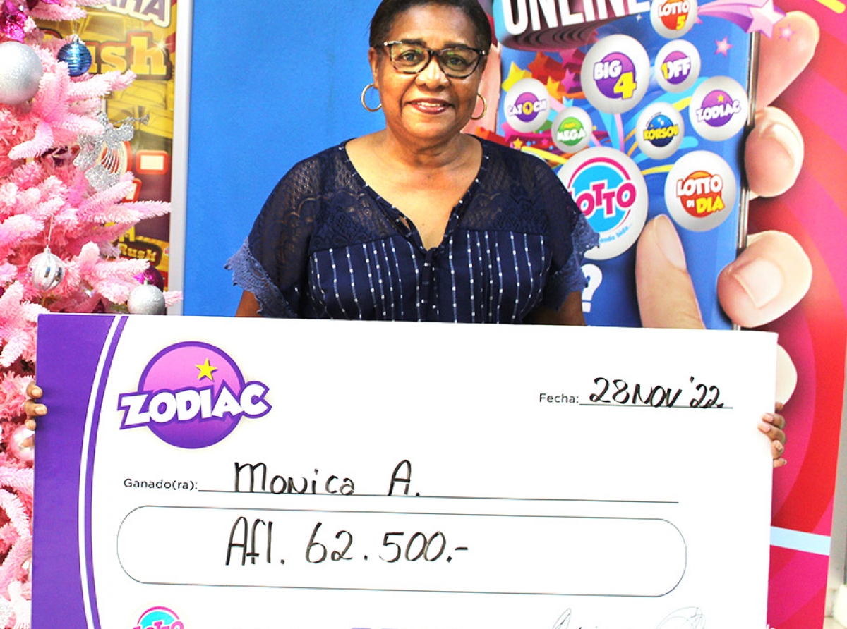 Monica a gana un premio grandi cu wega di Zodiac