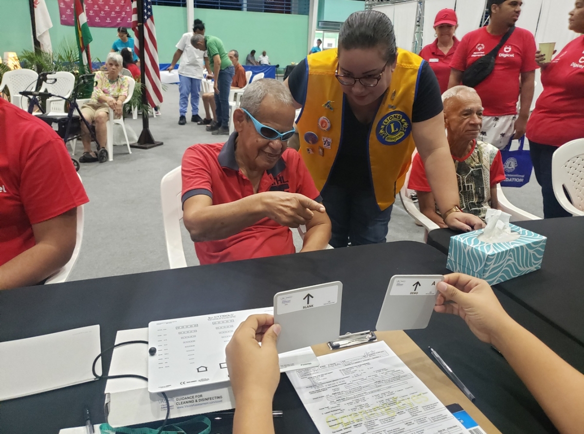 Aruba Lions Club a contribui na un bunita actividad di Special Olympics Aruba