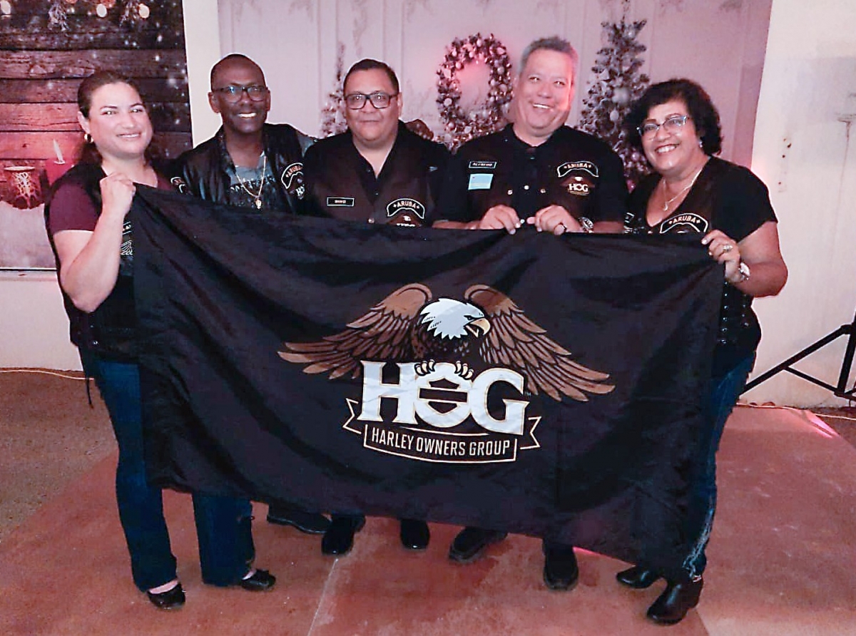 Ya caba Harley Owners Group Aruba a tene nan Cena di Pasco