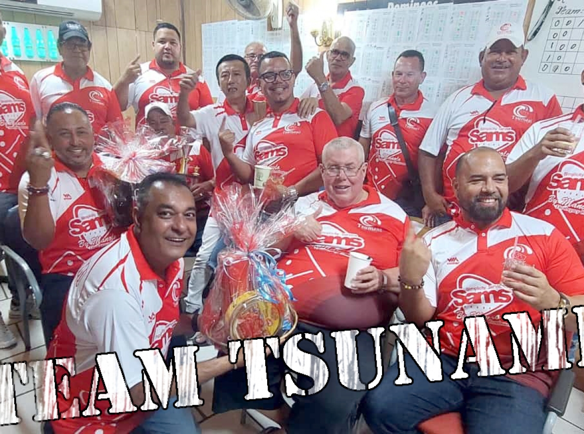 Team Tsunami a caba cu tur leyenda den domino