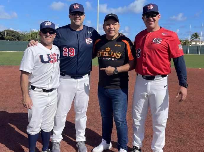  E prome coaching clinic di USA Baseball na Aruba tabata exitoso