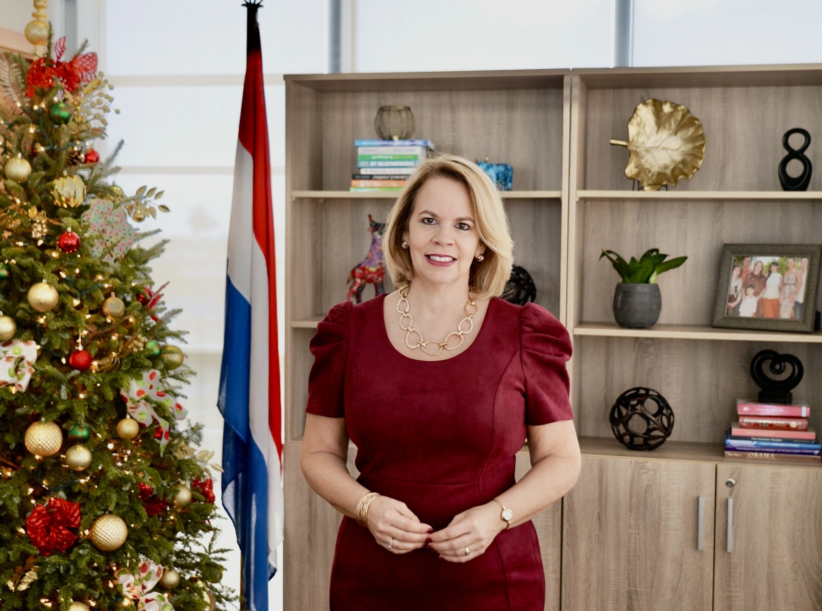 Diasabra anochi tabata tin discurso nacional di Minister President Evelyn Wever-Croes