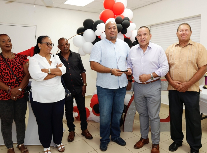 Minister Endy Croes ta felicita ASV River Plate cu nan 70 aniversario
