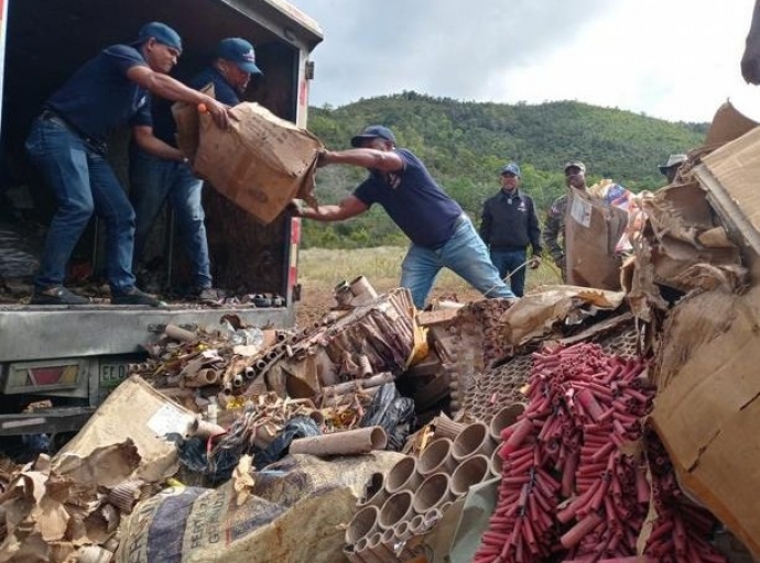 Mas di 900 mil klapchi ilegal destrui na Republica Dominicana