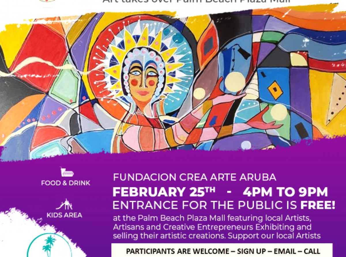 Diasabra atardi y anochi lo tin Art Festival na Palm Beach Plaza Mall