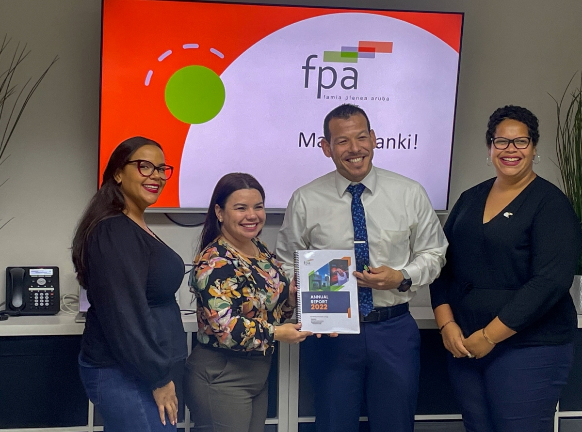 Fundacion Famia Planea Aruba a mira logronan grandi pa loke ta aña 2022