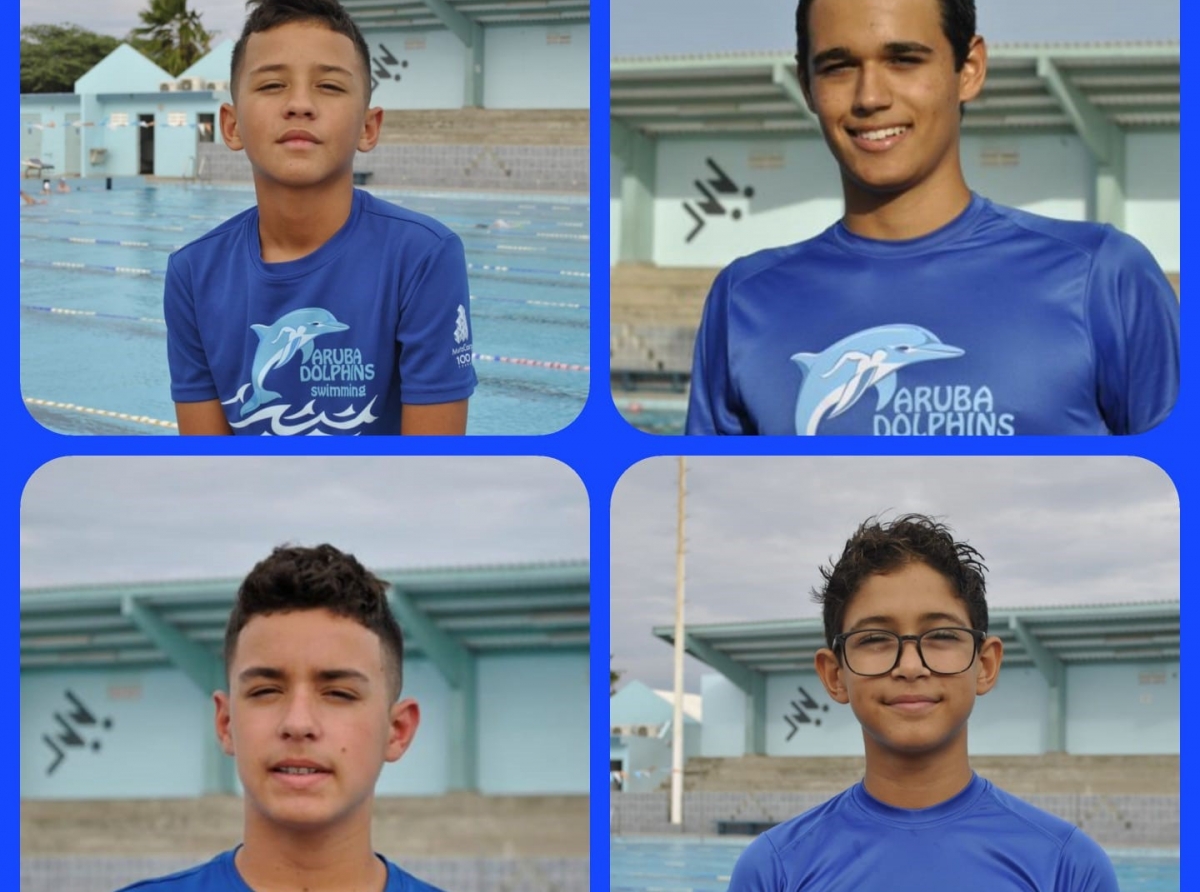 Ocho Atleta di Aruba Dolphins a cualifica pa participa na CARIFTA 2023