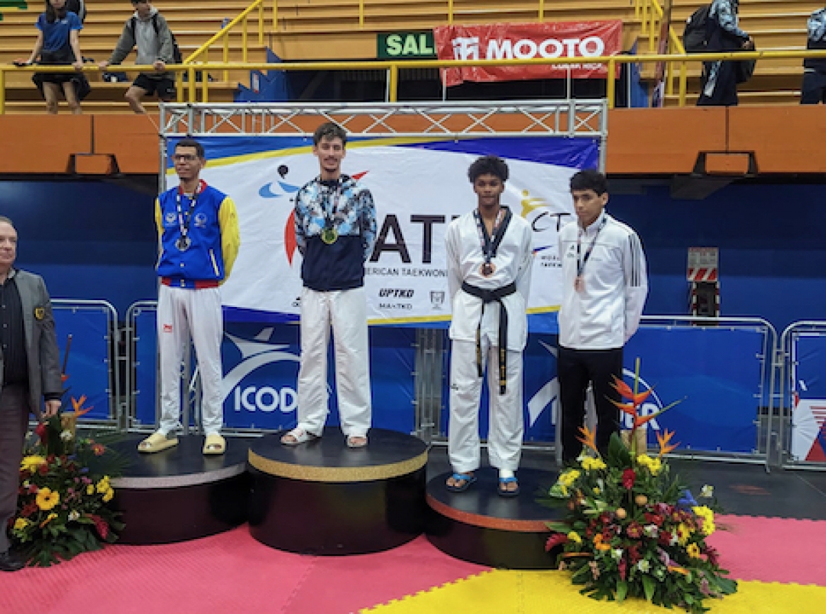 Atleta Joshua Klaber a gana medaya di Brons na Costa Rica